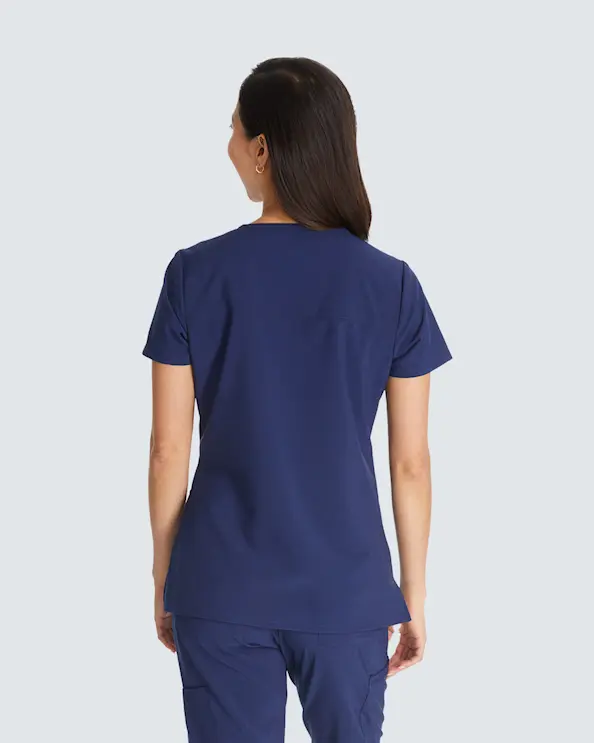 Dickies Mock Wrap Top Marin