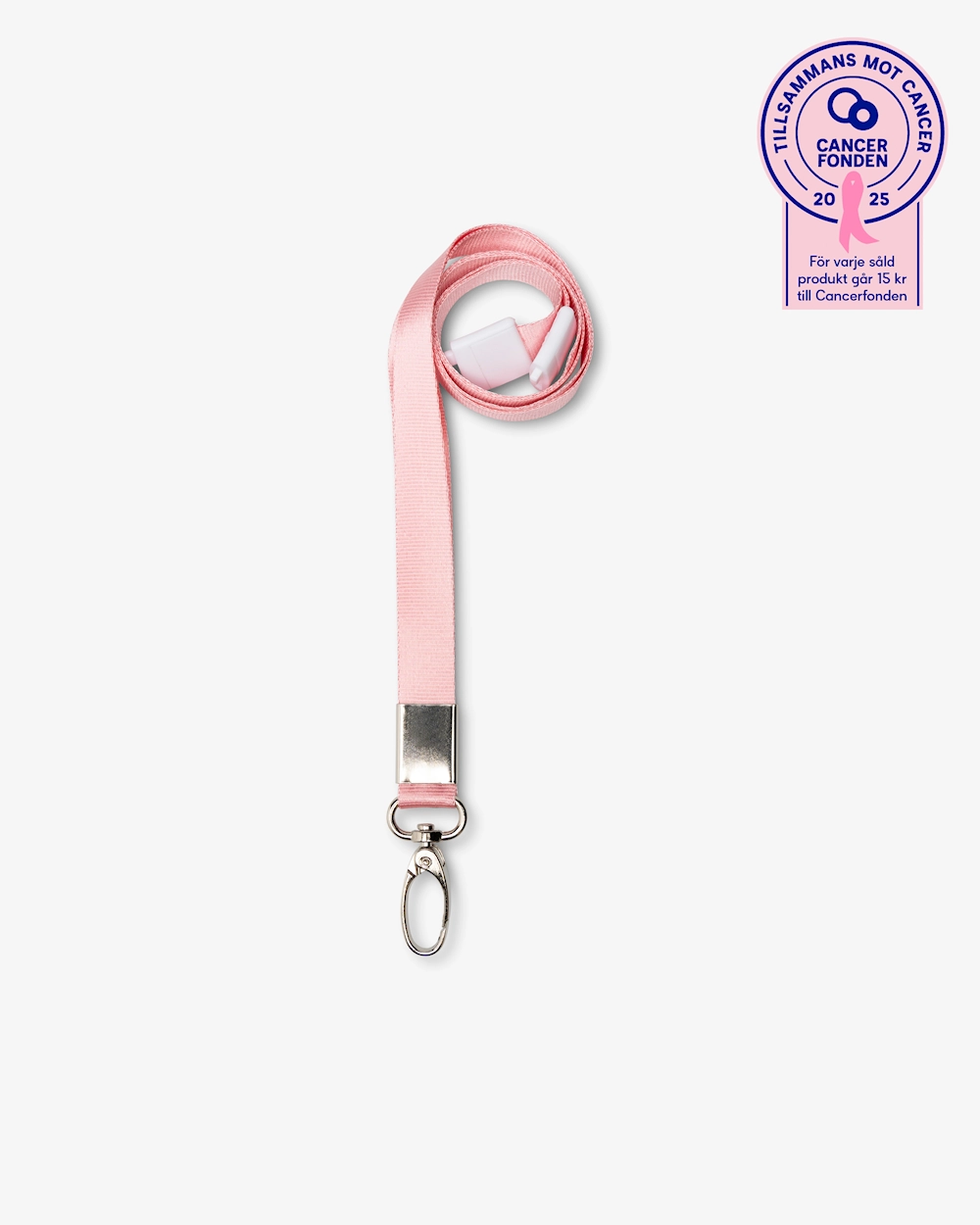 Nyckelband Rosa