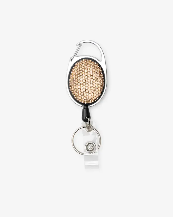 Jojo Korthållare Glitter Guld