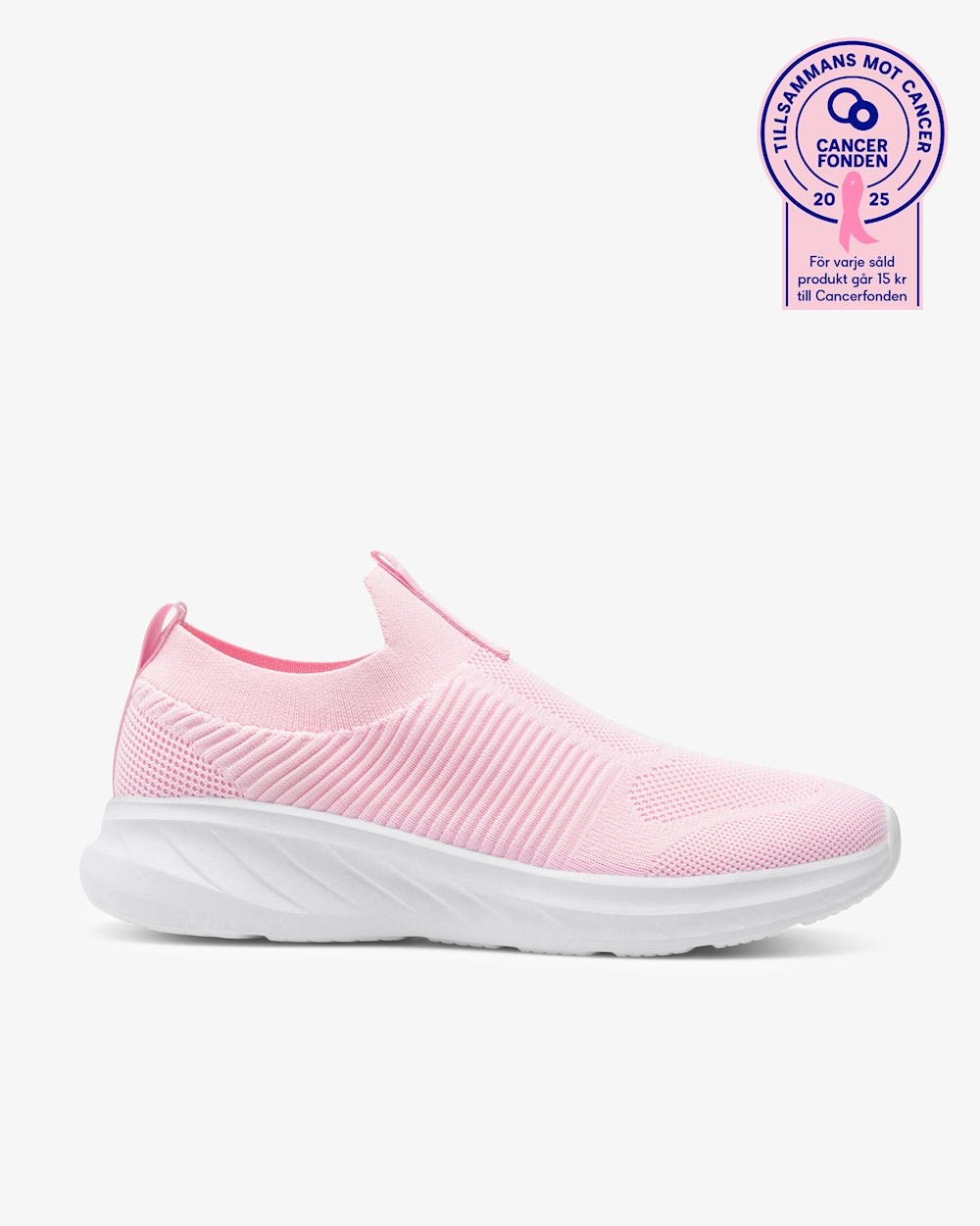 Beez Remedy Slip-on Snrakers Light Pink