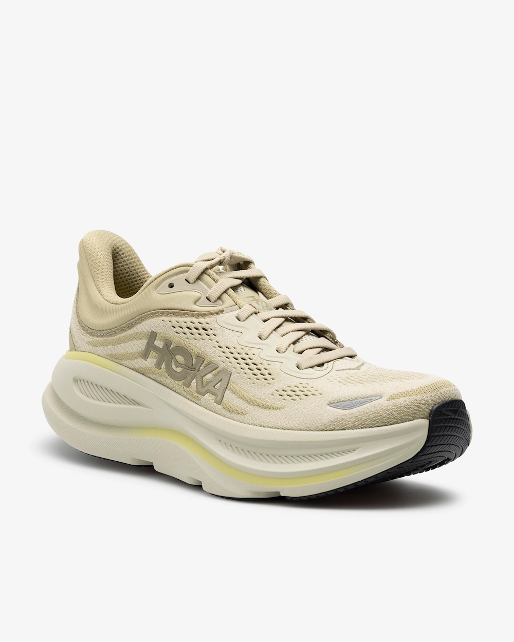 Hoka M Bondi 9 Joggesko Grassland/Oyster Mushroom