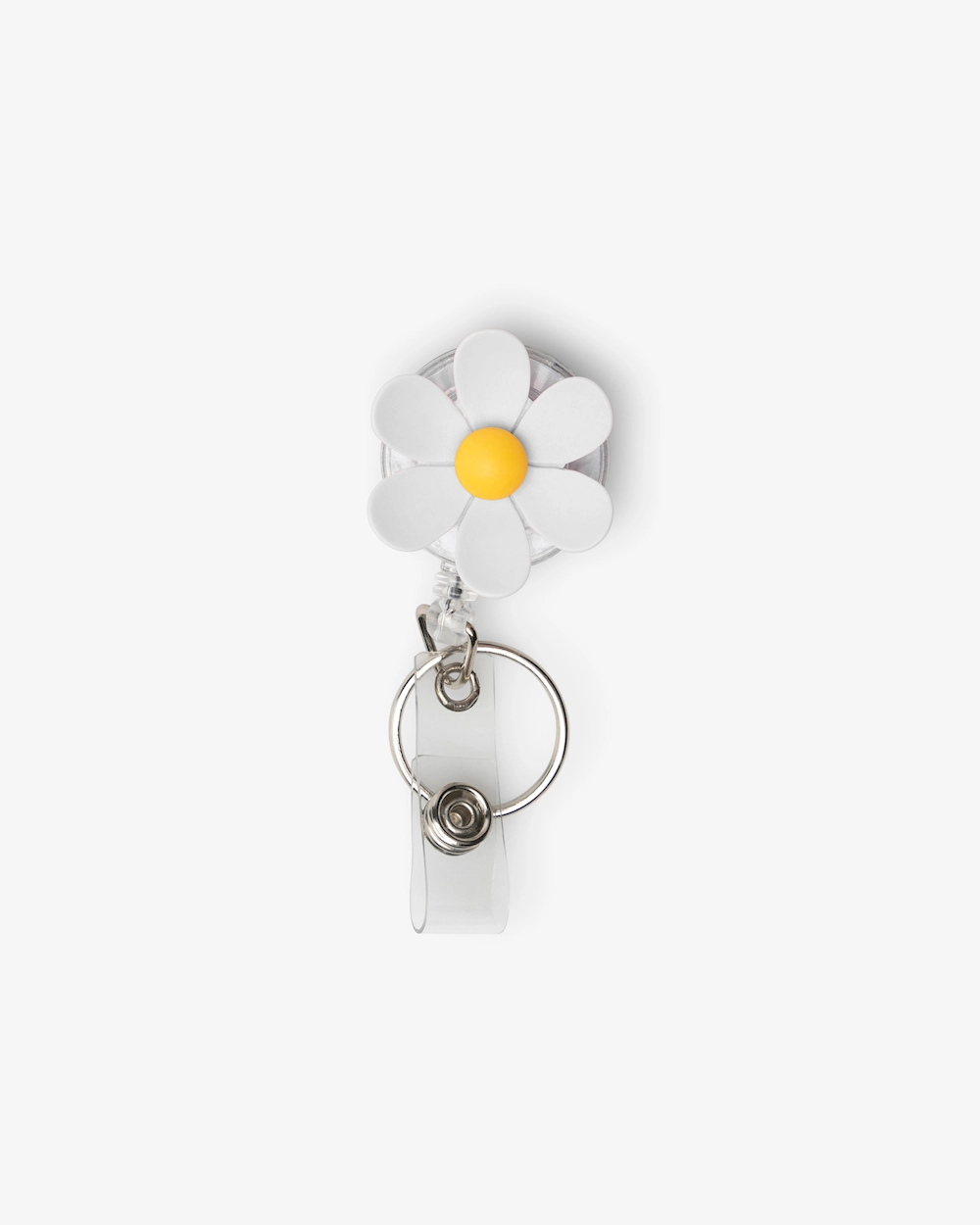 Jojo korthållare Blomma Vit