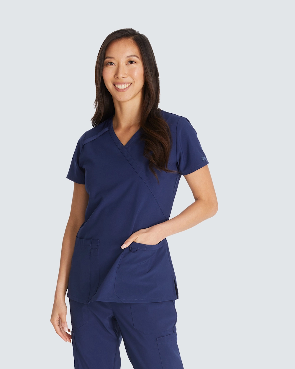 Dickies Mock Wrap Top Marin
