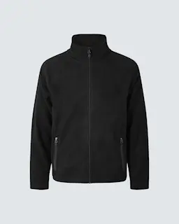 ID Identity Cardigan Microfleece Herr Svart