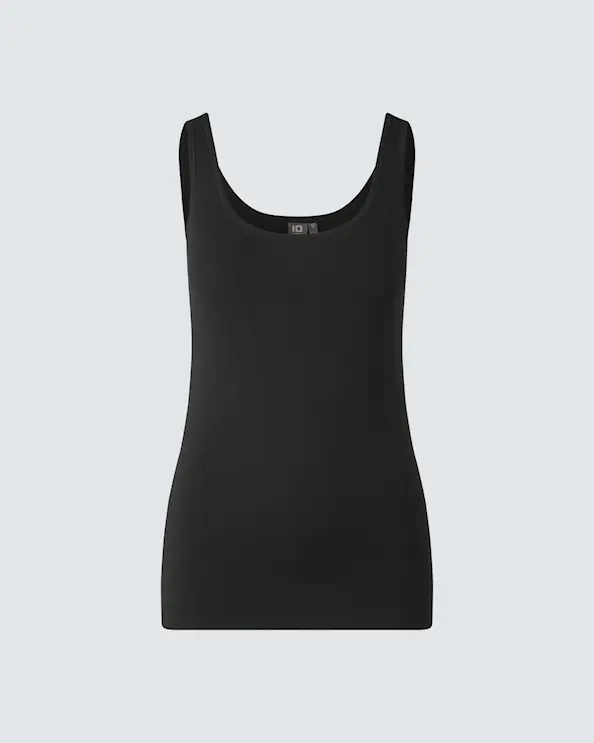 ID Identity Tanktop Dam  Svart