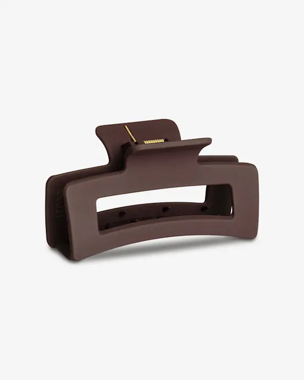 Léonie Hårklämma Large  Choklad