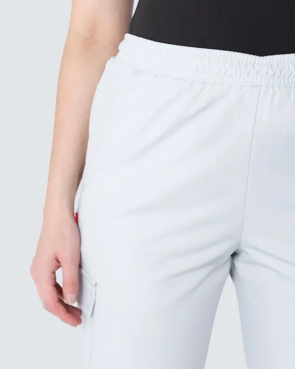Segers Ljusgrå Resårbyxa Unisex