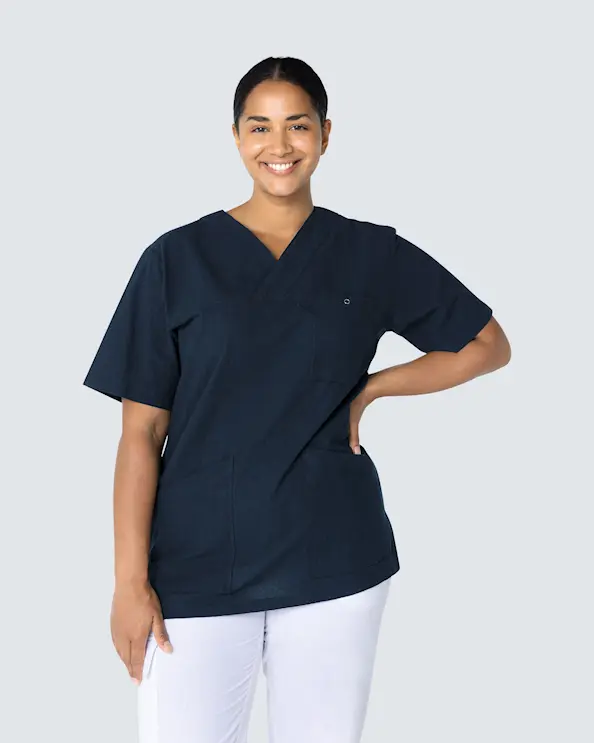 Smila Cotton Crinkle Calle Marine Busseronne Unisex