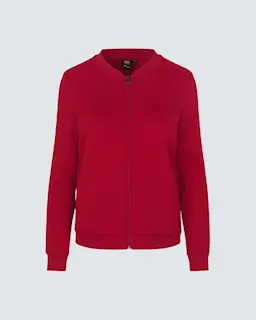 PRO Wear Cardigan Sweatshirt Dam Röd