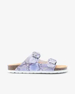 Beez Santé Purple Snake Arbejdssandal
