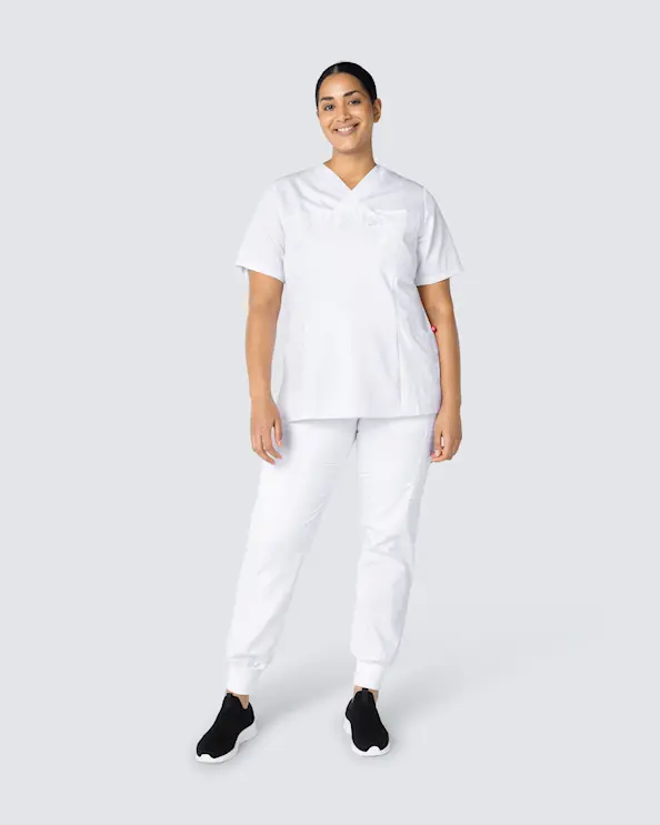Segers Tunika Tencel Unisex Hvit