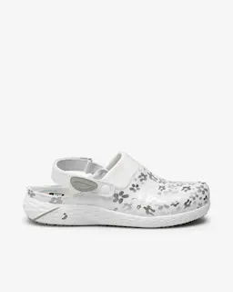 Safety Jogger Dany Slip in ESD Arbetssko Silver Blommig