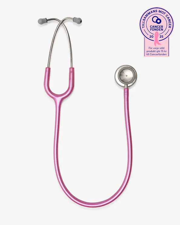 ADC Clinician Stetoskop 603 Metallic Hallonrosa