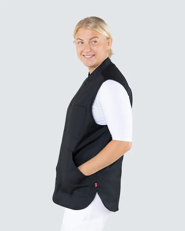 Segers Väst Unisex Svart