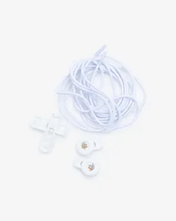 Springyard Quick Lace Vit 110 cm