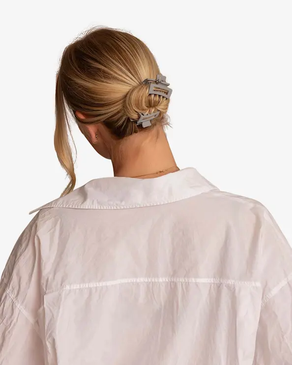 Léonie Hårspænde Mini 2-pak Grå
