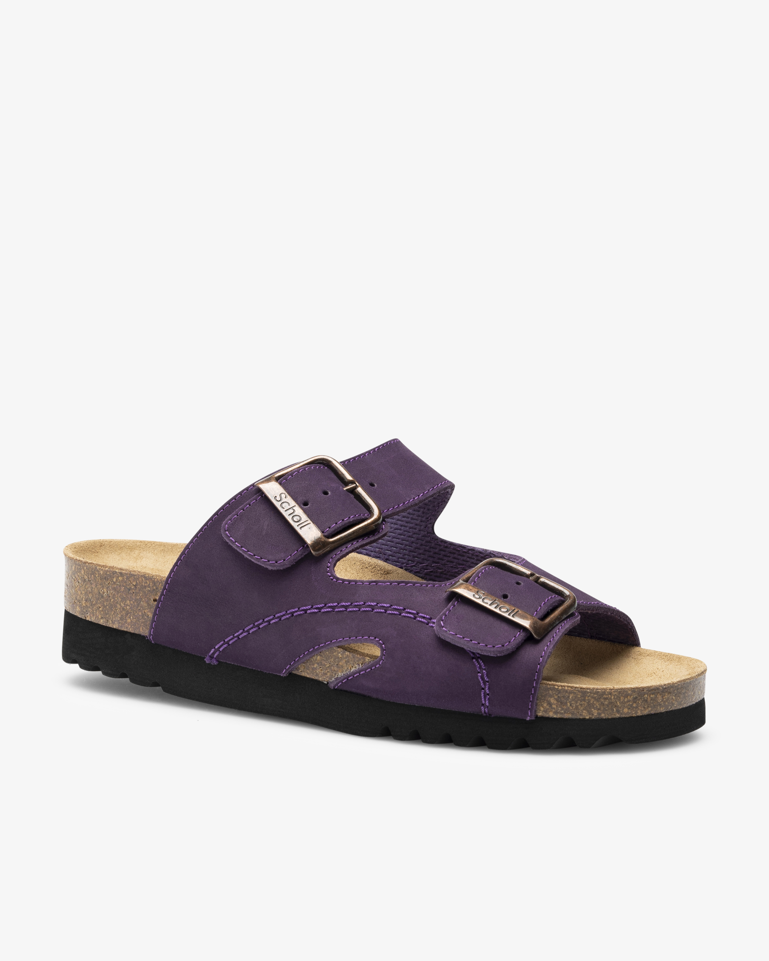 Scholl Moldava WG Morkbrun Sandal Kop arbetssandaler hos Vardvaskan