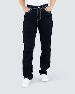Almedahls Mörk Denim Stretchjeans Dam