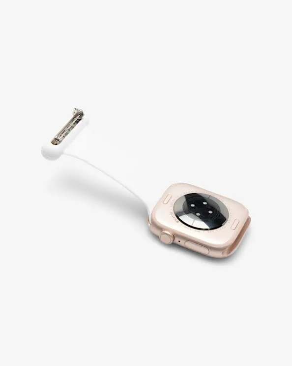 Silicone etui Apple Watch 38-41mm Hvid