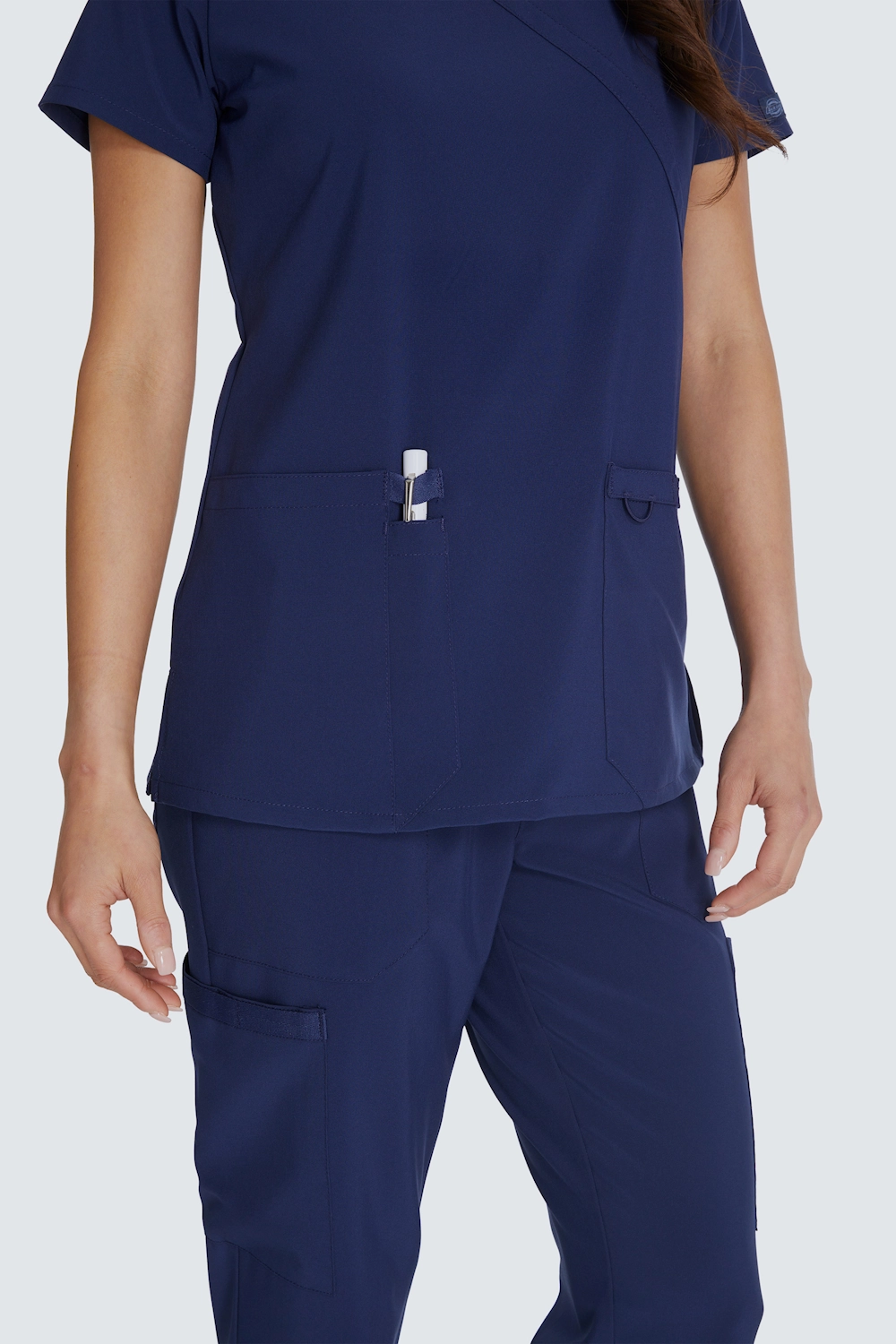 Dickies Mock Wrap Top Marin