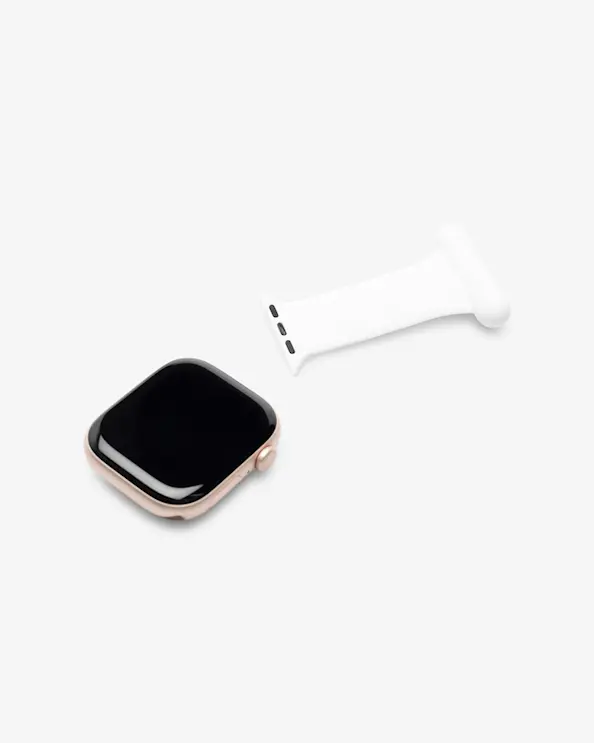 Silicone etui Apple Watch 38-41mm Hvid