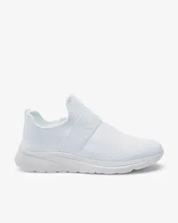Beez Bliss Slip-on White Sneakers