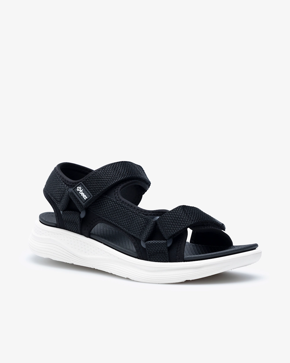 Beez Zen Velcro Sandal  Svart