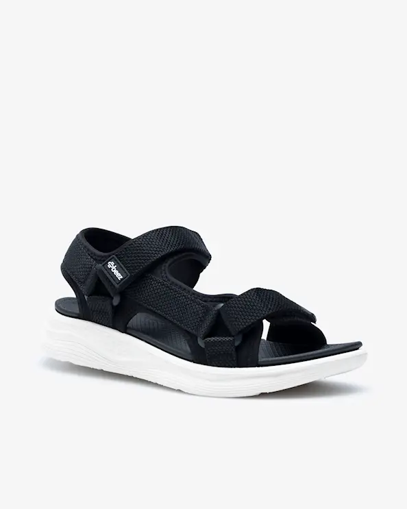 Beez Zen Velcro Sandal Sort