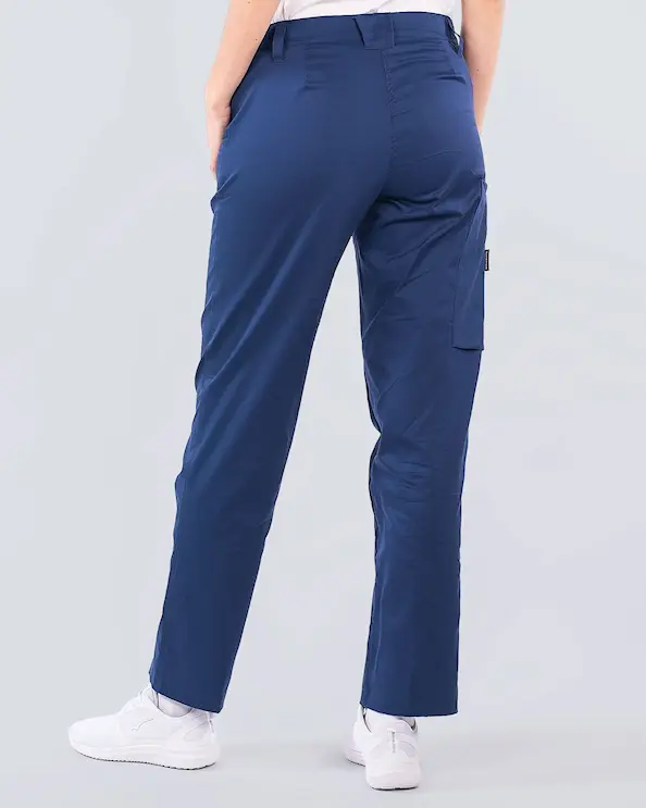 Almedahls Navy Blå Bukser Dame