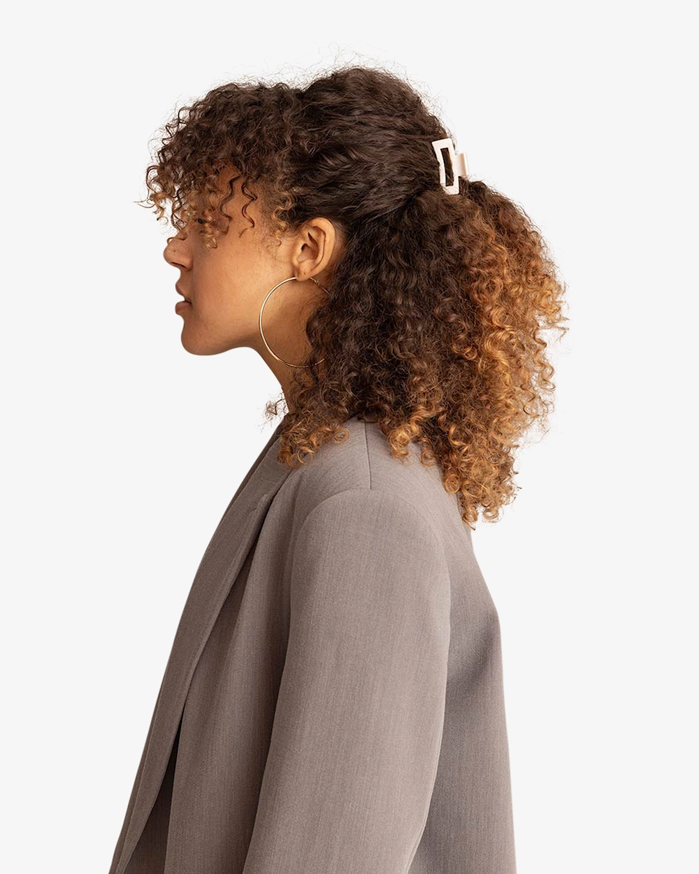 Léonie Hårklämma Mini 2-pack Vit