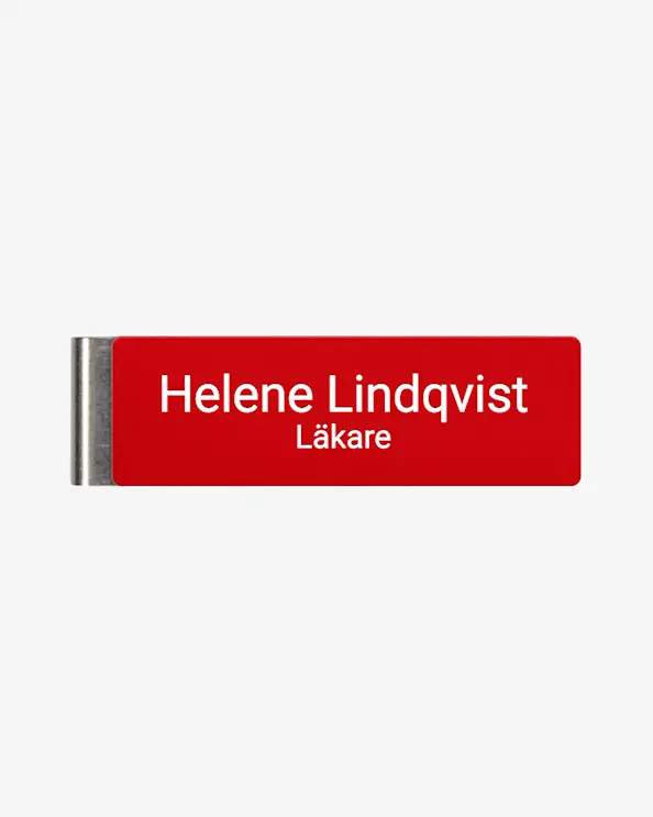 Graverad Namnskylt Läkare