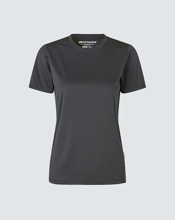 Geyser T-shirt Funktion Dam Mörkgrå