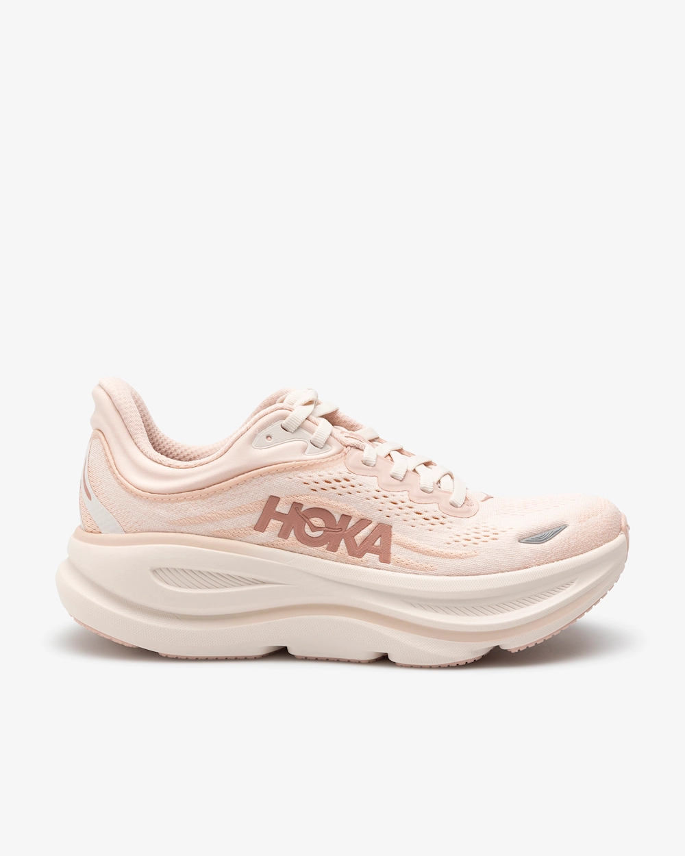 Hoka W Bondi 9 Joggesko Rose Latte/Rose Cream