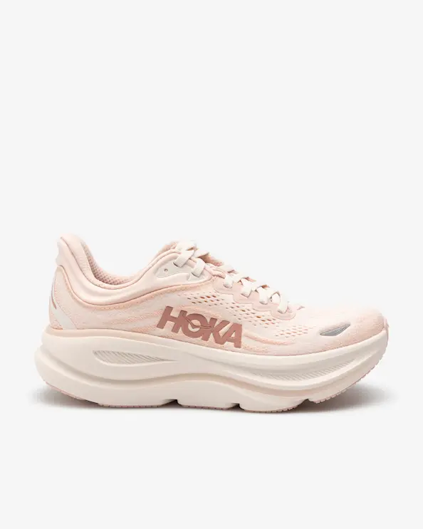 Hoka W Bondi 9 Sneaker Rose Latte/Rose Cream