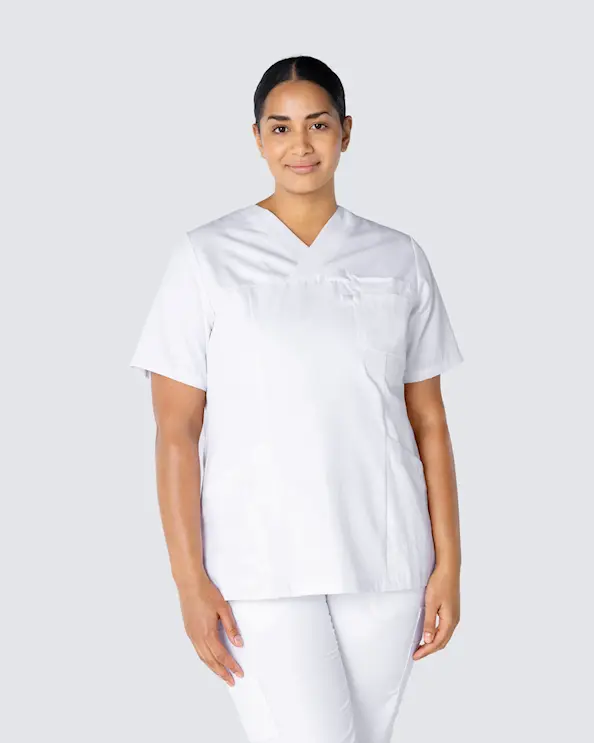 Segers Tunika Tencel Unisex Hvit