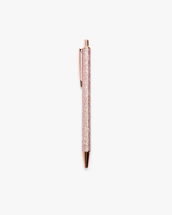 Kuglepen Glitter Rosa