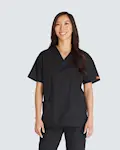 Dickies busseronne med v-hals Sort