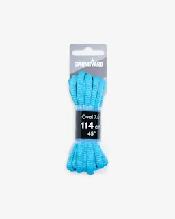 Springyard Oval Shoelaces Blåa 110 cm