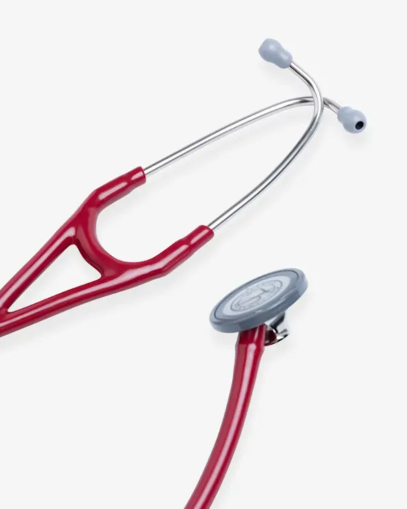 Littmann Master Cardiology Stetoskop Mørkerød/Rustfrit Stål