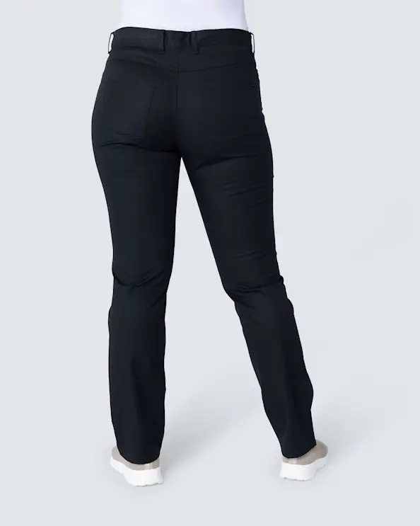 South West Nova Sort Slim-fit Bukser Dame