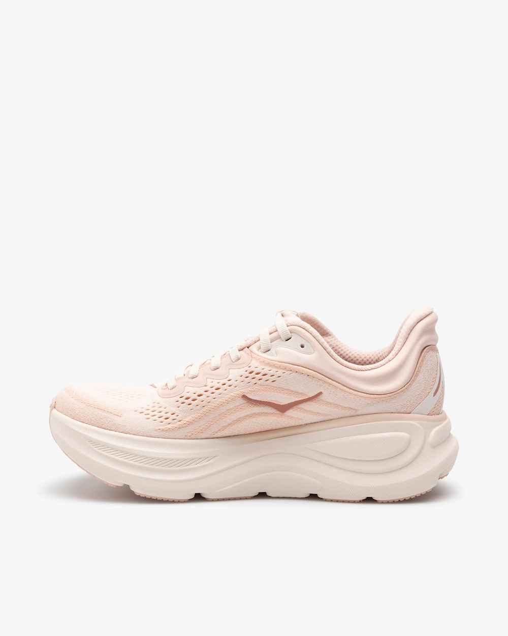 Hoka W Bondi 9 Joggesko Rose Latte/Rose Cream