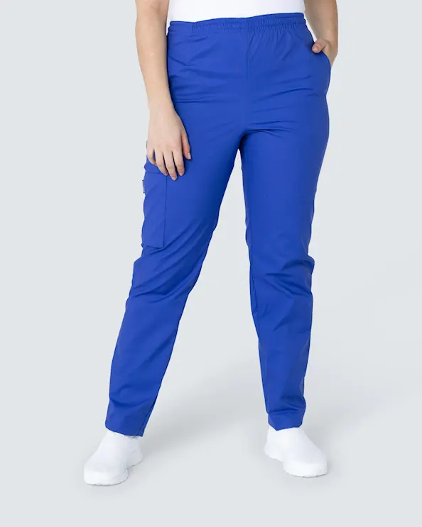 Almedahls Blå Byxa med Resår Unisex