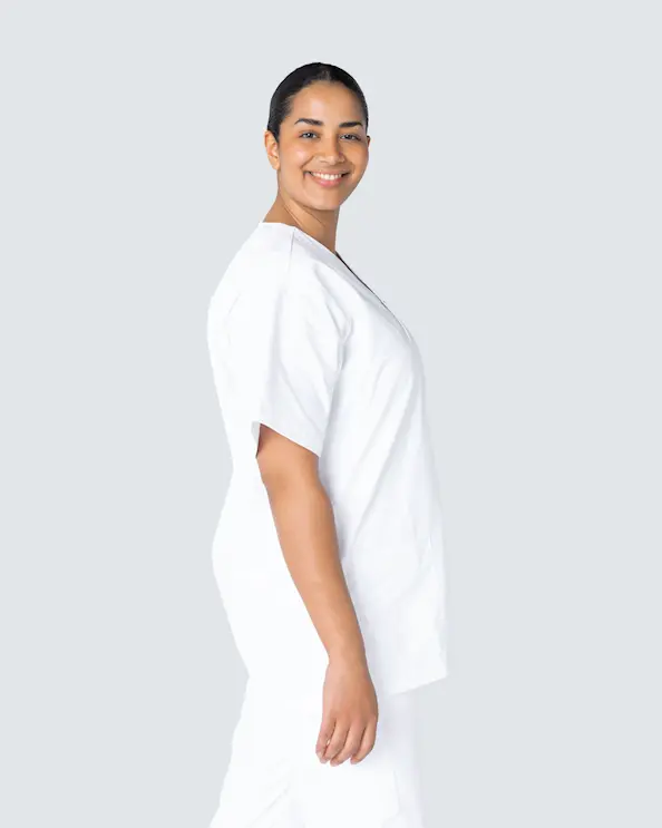 Nybo Basic Care Hvit Kittel Unisex
