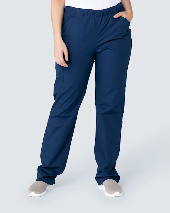 Smila Staccato Abbe Havblå Bukser med mulighed for opsmøg Unisex