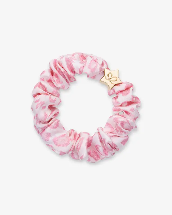 byEloise Scrunchie Gold Star  Rosa