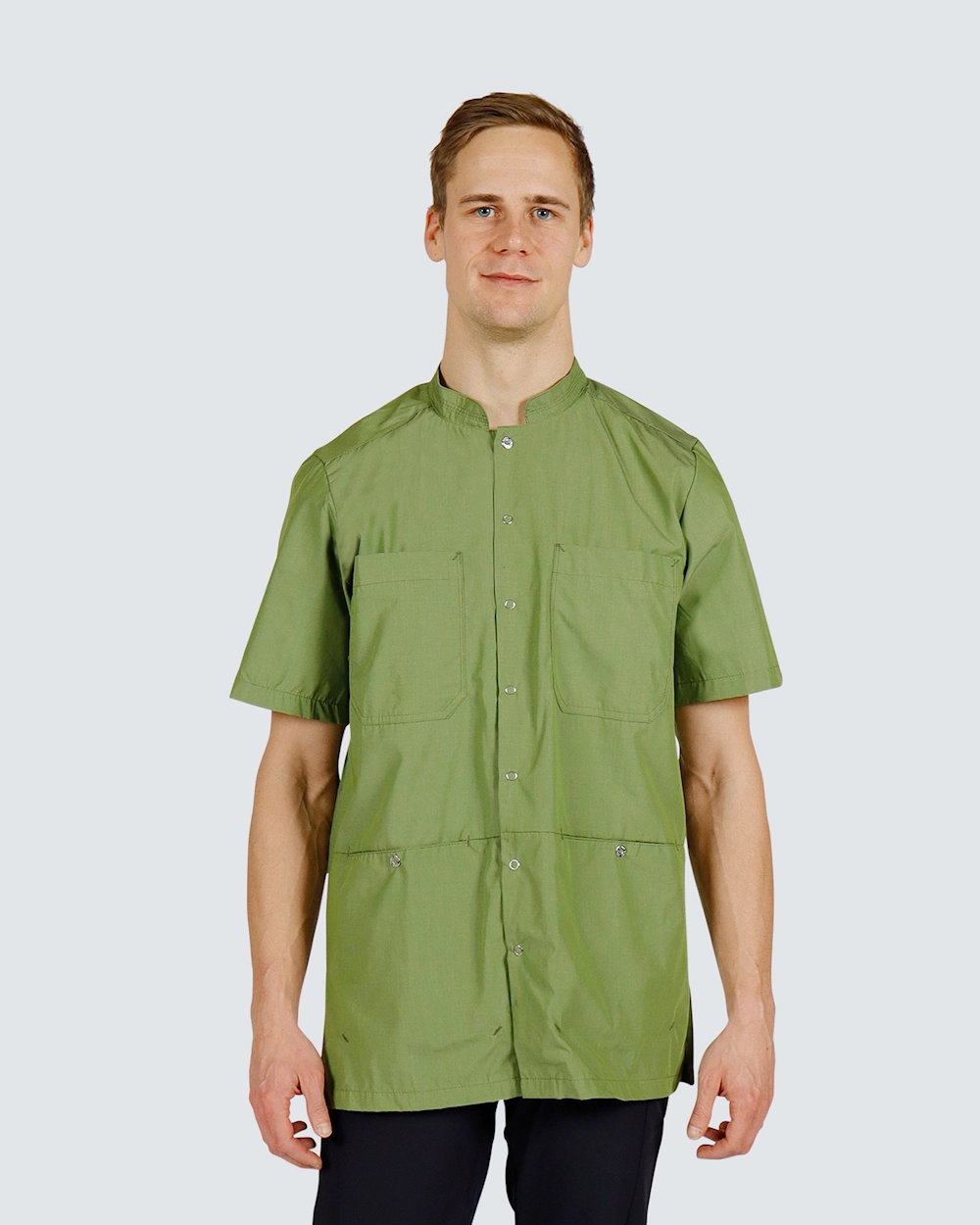 Nybo Nature Vaaleanvihreä Tunika napituksella Unisex
