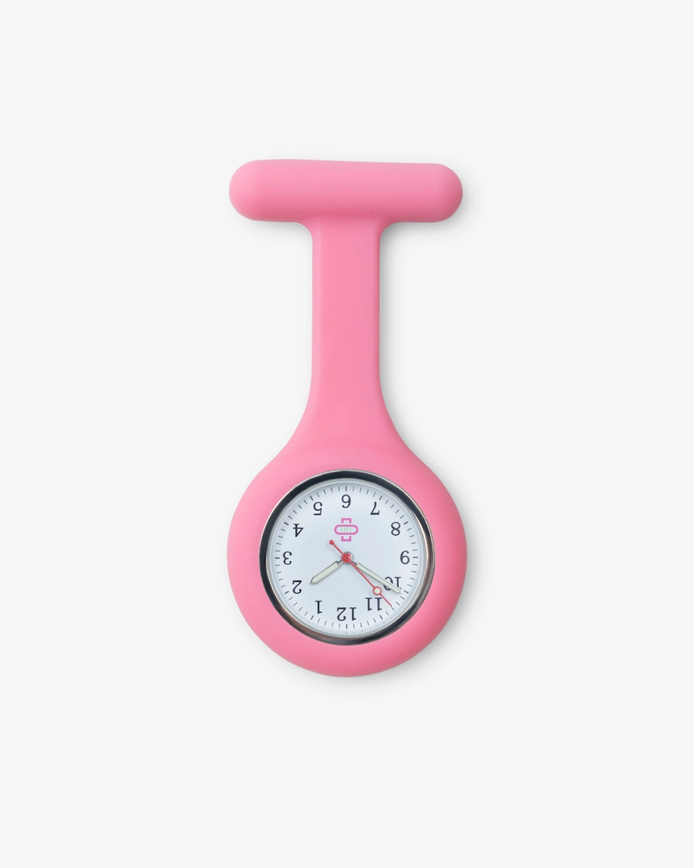 Sykepleierklokke Pudderrosa