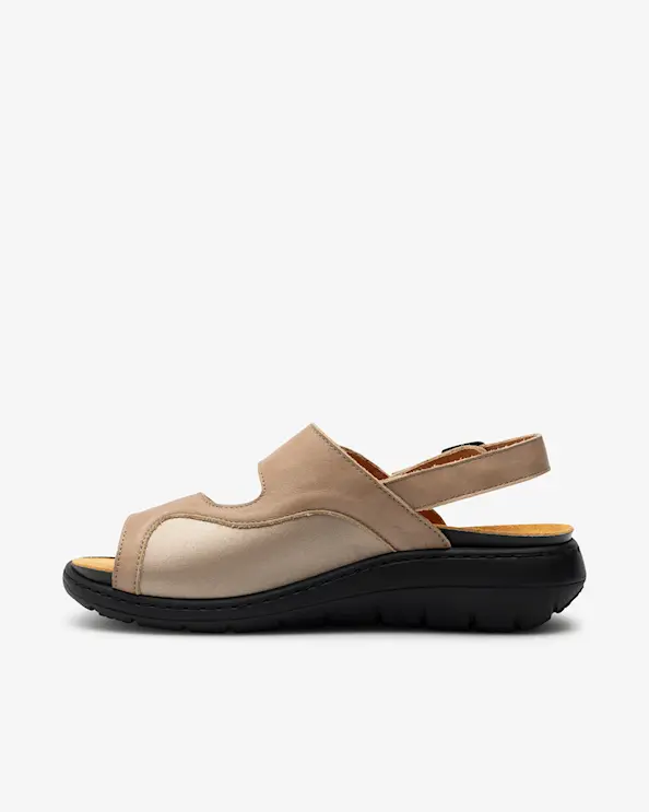 Embla 2204 Ergoflex Sandal Beige