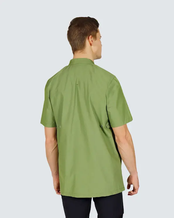 Nybo Nature Lysrgrøn Tunika med Knapper Unisex