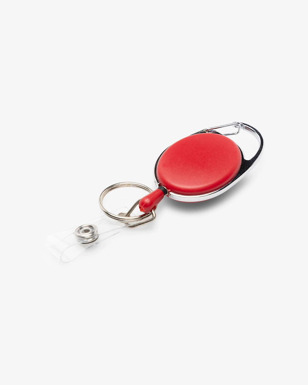 Oval Rød Jojo-kortholder